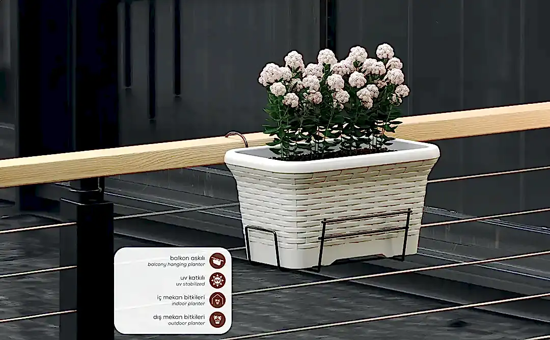Balkon Saksılarında Materyal Seçimi