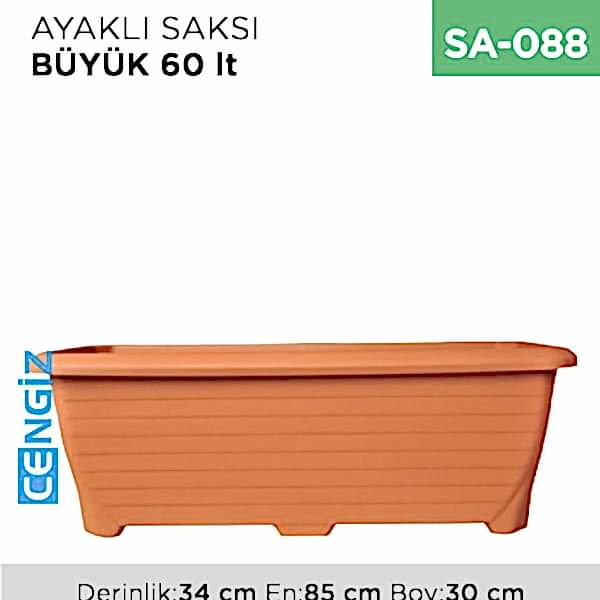 AYAKLI SAKSI BÜYÜK 60 LT (TABAKSIZ) (521)