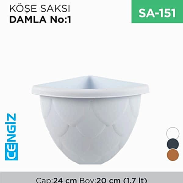 KÖŞE SAKSI DAMLA NO:1 (1.7 LT)