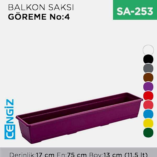 BALKON SAKSI GÖREME NO:4 (11.5 LT) (5865)