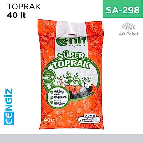 NİF SÜPER TOPRAK 40 LT