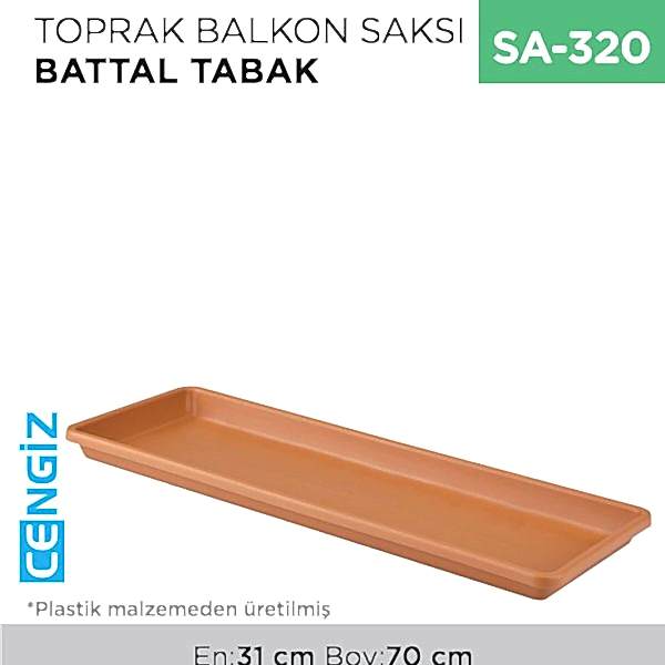 BALKON TOPRAK SAKSI BATTAL TABAK