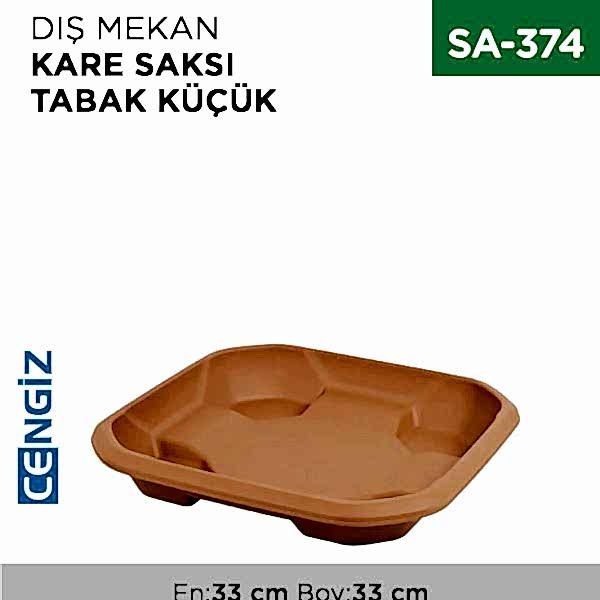 DIŞ MEKAN KARE KÜÇÜK TABAK (317 A)