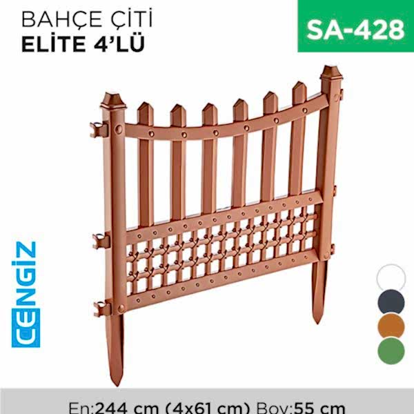 BAHÇE ÇİTİ ELİTE 4LÜ (5998)