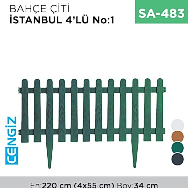 BAHÇE ÇİTİ İSTANBUL NO:1 4LÜ (İBÇ1)