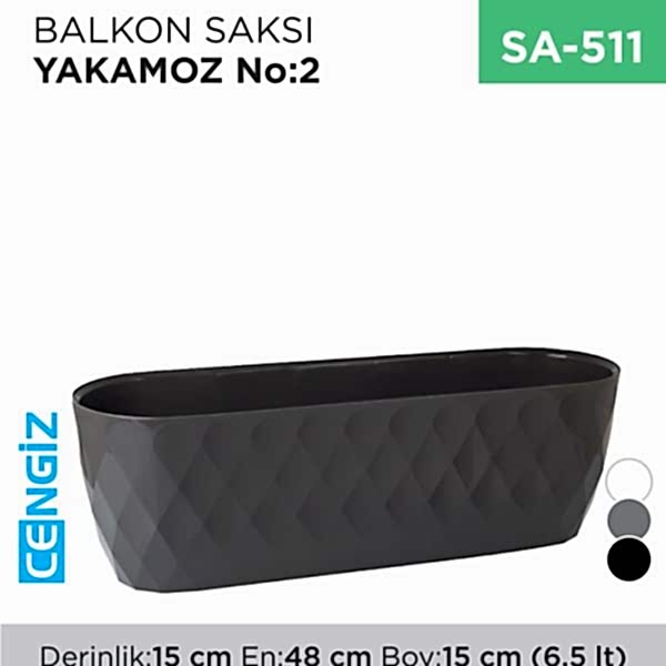 BALKON SAKSI YAKAMOZ NO:2 (6.5 LT) (KRS-472)
