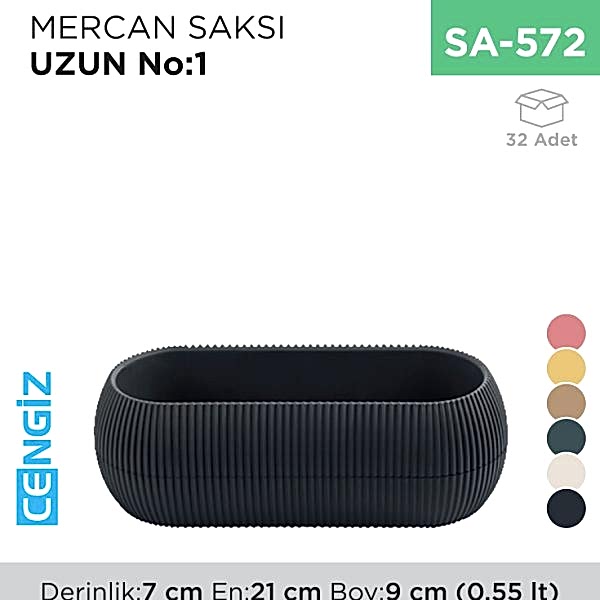 MERCAN SAKSI UZUN NO:1 (0.55 LT) (KRS-371)