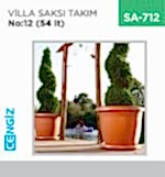 VİLLA SAKSI NO:12 (54 LT) (V512)